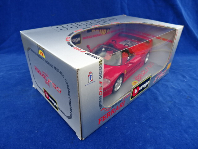 BURAGO 1/18 FERRARI F50 (1995) Rouge - 3352 - FR