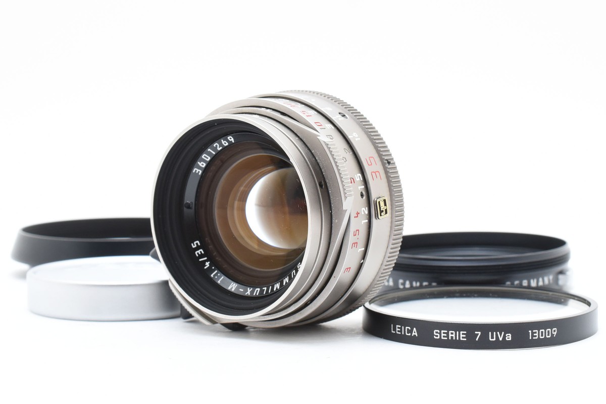 極上 Leica Summilux-M 35mm f1.4 2nd titan Leica Summilux-M f1.4/35mm Black Limited Edition Model Released