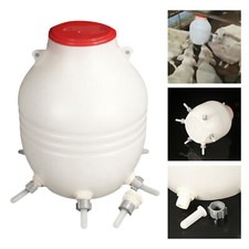 Large Capacity Lamb Feeder Milk Bottle 6 Nipples for Farm Lambs Dog Supplies