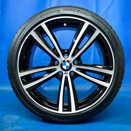 19 Zoll BMW 3er F30 F31 4er F32 F33 F36 Doppelspeiche M442 Sommerräder Original - Bild 5 von 5