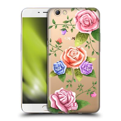HEAD CASE DESIGNS ORGANIC FLORALS 2 SOFT GEL CASE FOR OPPO PHONES