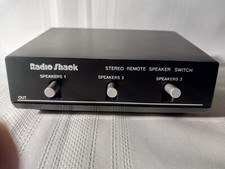 Radio Shack Stereo Remote Speaker Switch Cat No 40-125B Vintage
