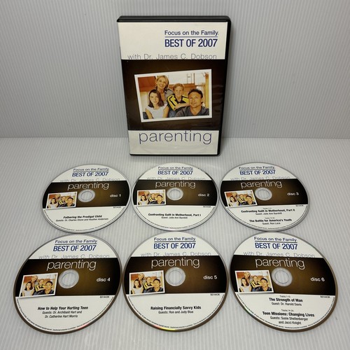 Focus On The Family: Best Of 2007 Dr. James C. Dobson Parenting, AUDIO BOOK 6 CD
