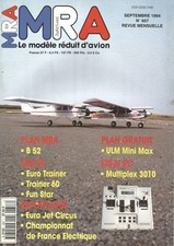 MRA N°657 PLAN : "ULM MINI MAX" PETIT AVION / BOEING B 52 / CONS. DES AILES
