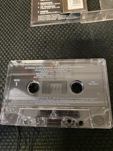 Alterno-Daze: Survival of the Fittest - '80s by Various Artists (Cassette,... - Picture 4 of 5