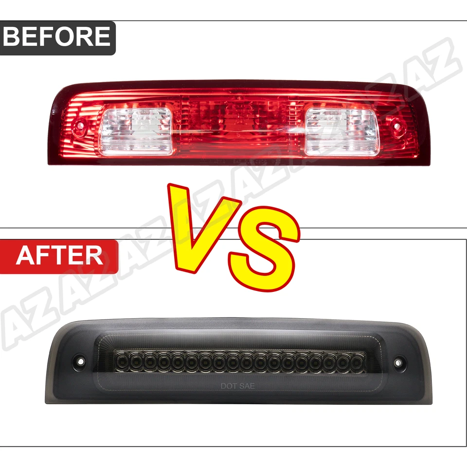 Smoked For 2009-18 Dodge Ram 1500 10-18 2500 3500 LED 3rd Tail Lights Brake Lamp - Bild 4 von 4