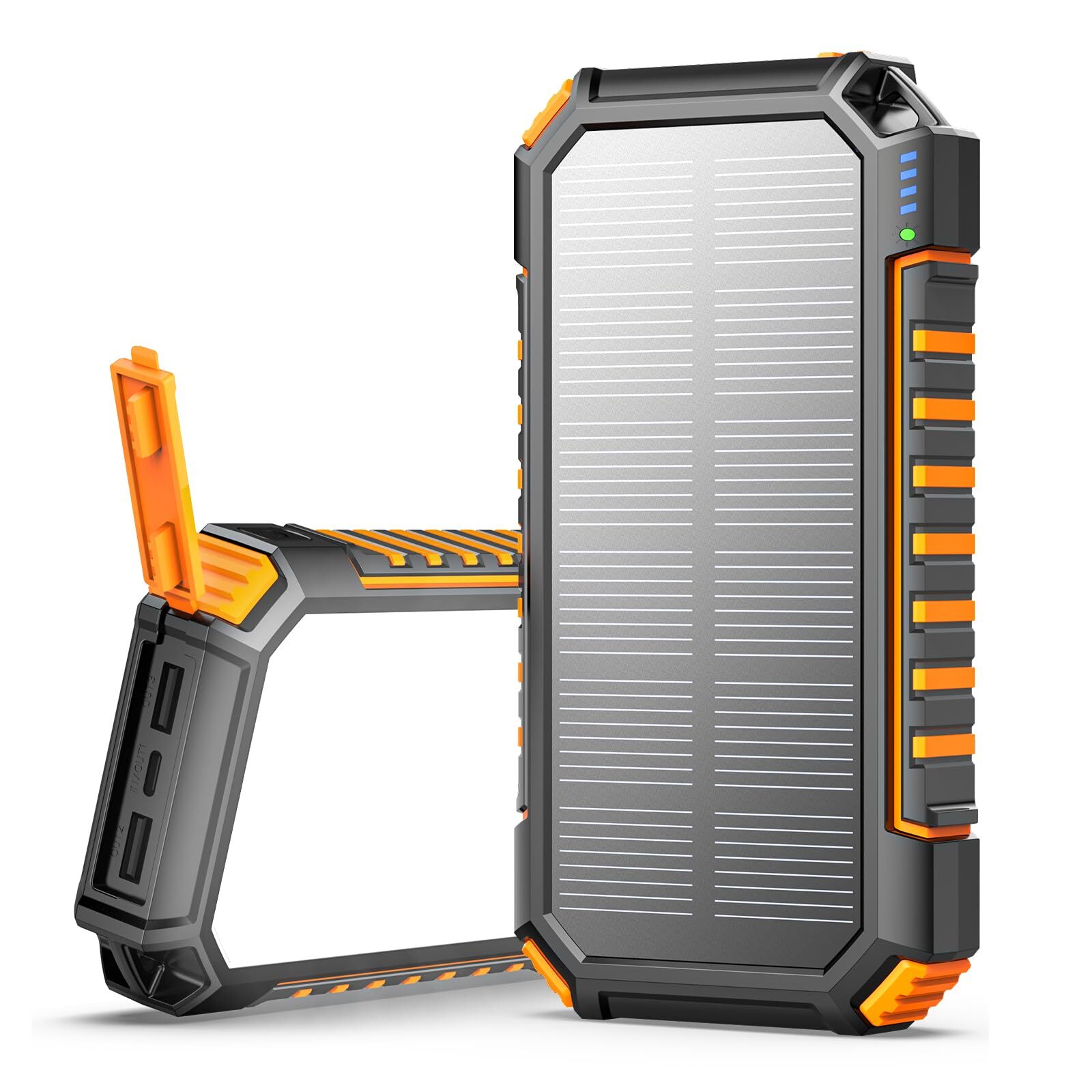 Power Bank 27000mAh Solar Charger, 15W USB C Fast Charging Portable Phone Cha...