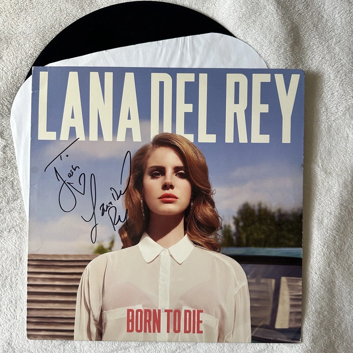 Lana Del Rey Signed Indiana Original Autographed Rock & Pop
