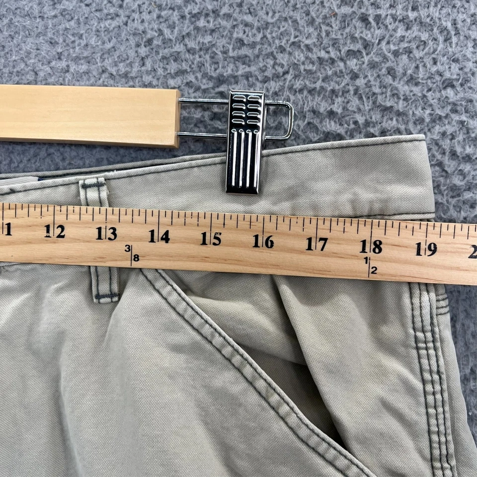 Vintage GAP Carpenter Shorts Mens Size 38 Beige Workwear Industry Standard - Image 3 of 4