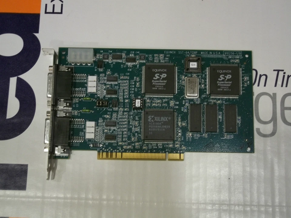 IBM PCI Serial I/O SST128P Port Adapter Card 32-Bit  37L1429 Equinox 37L1457 - Image 2 of 4