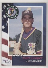2002 MultiAd Sports Augusta Greenjackets Matt Cooper #4 00jz