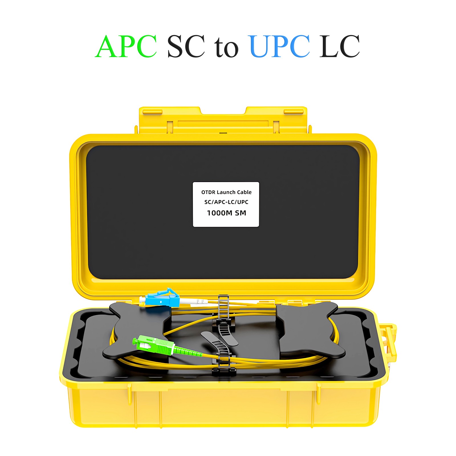Single Mode OTDR Launch Box Fiber Test Cable Dead Zone Eliminator 1310/1550nm
