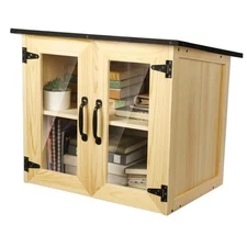  Outdoor Library Book Box Literature Exchange Kit Outdoor Wood Cabinet Novel