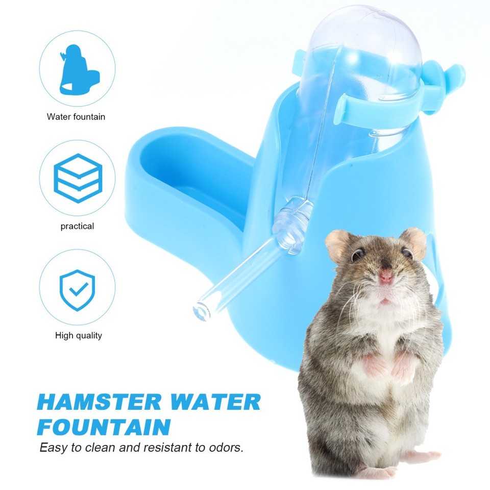 2 Pcs Portable Pet Water Bottle Hamster Feeder Squirrel Fountain | eBay ... - Long Lasting Bubbling Hamster Fountain
