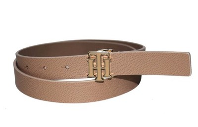 Tommy Hilfiger Outline Logo Belt 2,5 Damen Gürtel Ledergürtel