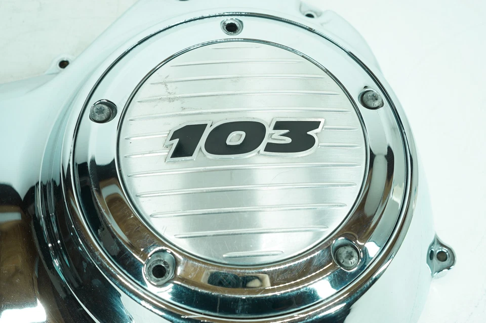 2011 Harley Touring FLHTK Electra Glide Ultra OEM tampa de embreagem primária externa 103 - Imagem 4 de 4