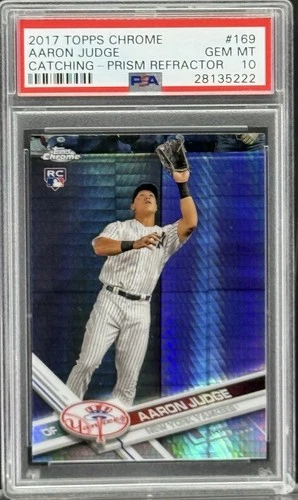Aaron Judge 2017 Topps Chrome Aaron Judge #169 Refractor