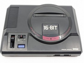 Sega Mega Drive HAA-2510 Console w/ Controller AV Cable AC Adapter Tested Japan