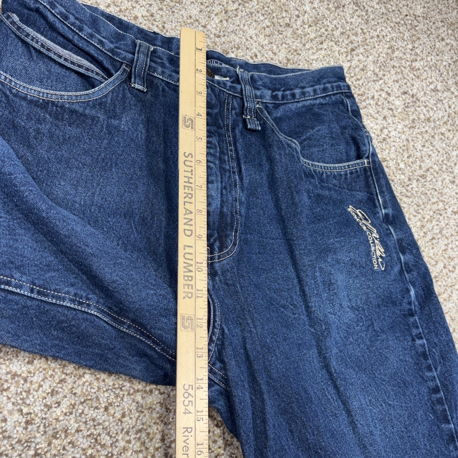 Peter Millar Signature Collection Jeans mens 34 Fits 32 X 30.5 Read Description - View 9