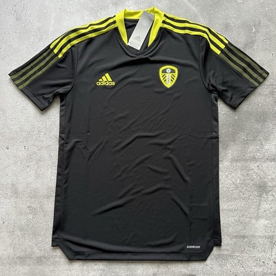 ADIDAS LEEDS UNITED 2021 2022 TRAINING FOOTBALL T-SHIRT TRACK TOP JERSEY sz 2XL