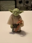 Vinatge 1980 Star Wars Yoda with Cloak Belt and Cane Small Action Figure