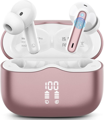 Wireless Earbuds, 2025 Bluetooth 5.4 Ear Buds in Ear with 4 ENC Noise Cancelling