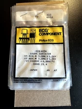Philips ECG 605A Varistors 100mA NOS 4x – New in Original Bags – Rare NLA MOVs