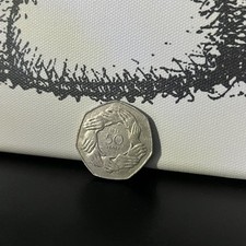 1973 EEC Ring Of Hands Large Old Style 50p Fifty Pence Coin Circulated VGC