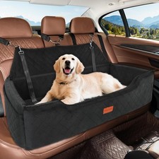 Large Dog Car Seat Under 100 lbs Washable Bed HEGGCOOE Medium Dogs Detachable