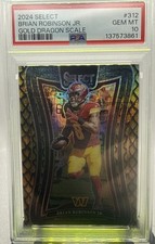 2024 SELECT GOLD DRAGON SCALE PRIZM BRIAN ROBINSON JR 1/10 PSA 10 The Only One!