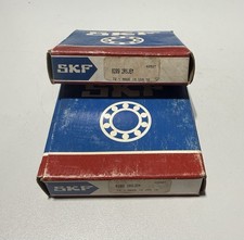  2 QTY SKF 6209 2RSJEM 45x85x19mm RADIAL DEEP GROOVE BEARING NIB