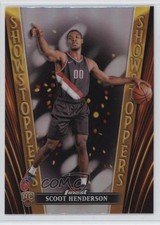 2023-24 Topps Finest Showstoppers Refractor Scoot Henderson #SS-23 oh4