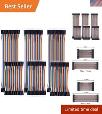 10cm 20cm 240pcs Breadboard Jumper Wires Cable Kit, Male to Female, Female to...