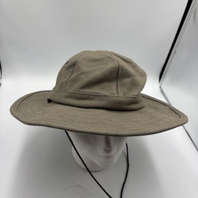 Quicksilver The Boarding Company Tan Fishing Hiking Beach Sun Surf Hat Unisex