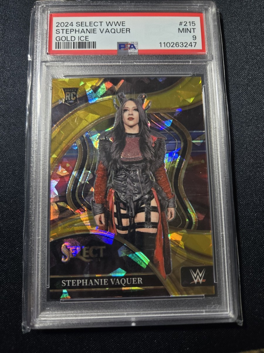 2024 Panini Select WWE - Ringside Stephanie Vaquer #215 Gold