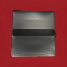 NAVY BLUE or BLACK Vinyl Checkbook Cover (New)