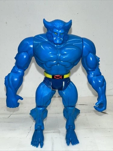 Vintage 1994 Marvel Uncanny X-Men Beast Flipping Action 5” Figure ToyBiz Works