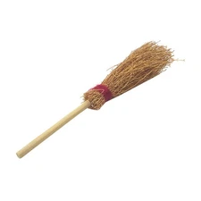 Small Broom for Kids Bamboo Toy Mini Dollhouse Brooms Decor Supplies