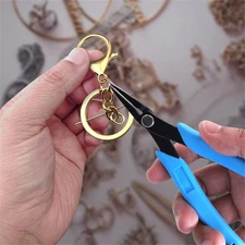 5 Inch Jewelry Making Plier Hand Tools Fine Pointed Nose Pliers Chain Tweezer Fi