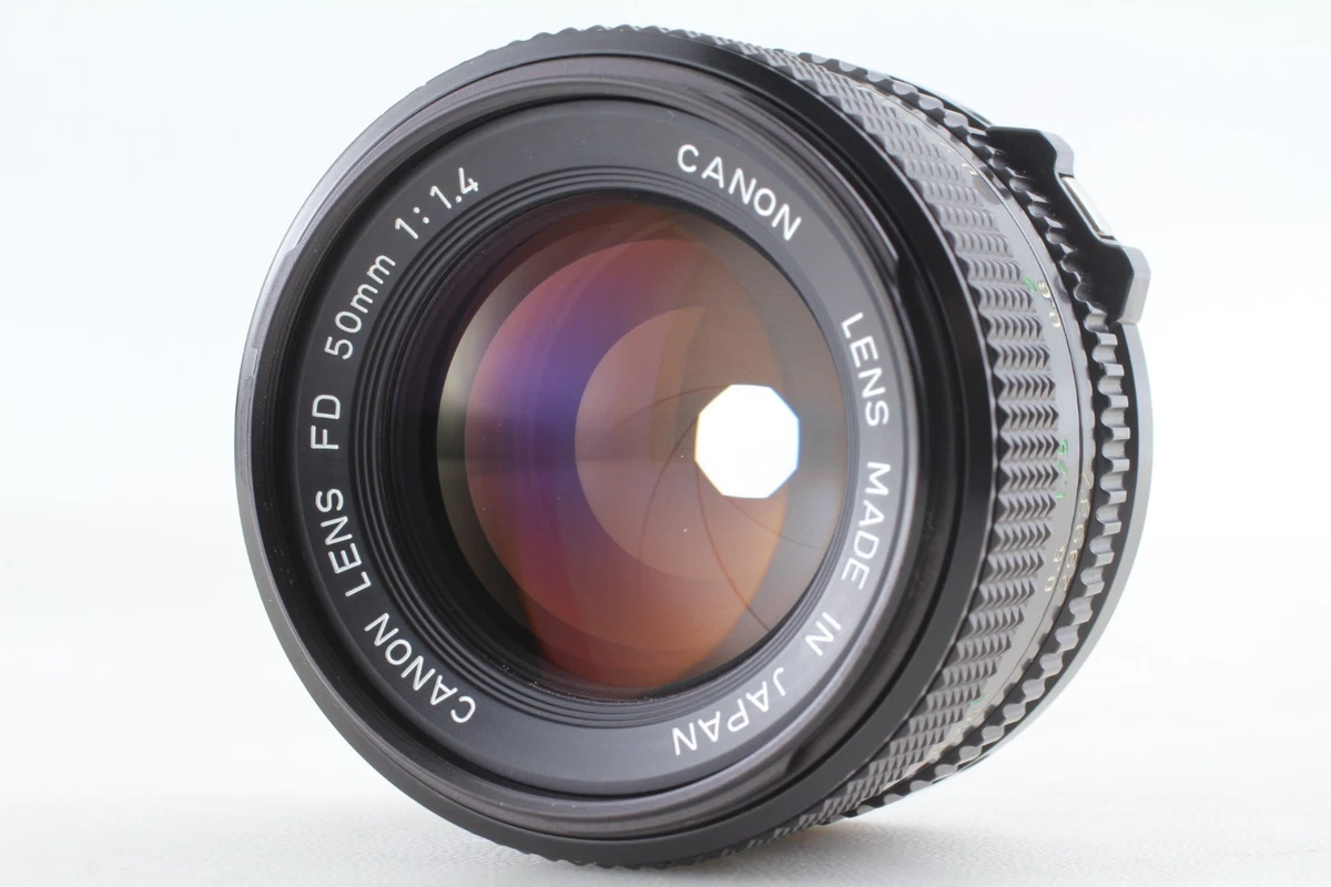 [Casi COMO NUEVA++] Programa Canon AE-1 Negra Nueva FD NFD 50mm F1.4 Cámara fotográfica de JP
