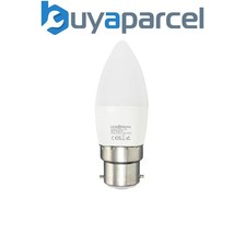 Image of Link2Home Wi-Fi LED BC B22 Opal Candle Dimmable Bulb, White + RGB 470 lm 5.5W