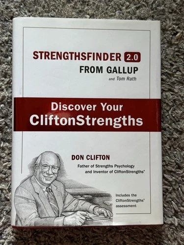 StrengthsFinder 2.0 Tom Rath Don Clifton Gallup Press Hardcover 2007 Dust Jacket