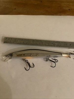 rapala ripstop minnow rpsd-12 rpsd12 mky suspending rip bait 4.75'' Blue Silver