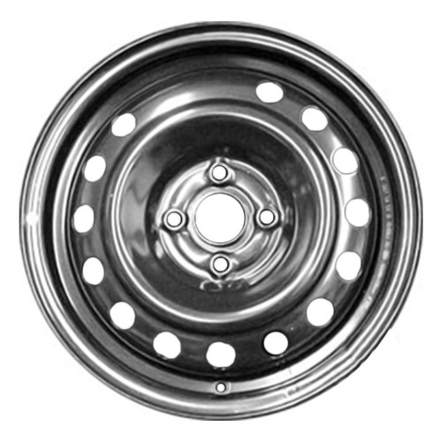 74657 Reconditioned OEM 15x5.5 Black Steel Wheel fits 2012-2015 Kia Rio