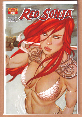 #ad Red Sonja #1 Jenny Frison Variant 2013 Facsimile Reprint 2022 NM $5.24