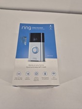Ring Video Doorbell 1st Gen Satin Nickel 720p HD NEW Open Box Never Installed