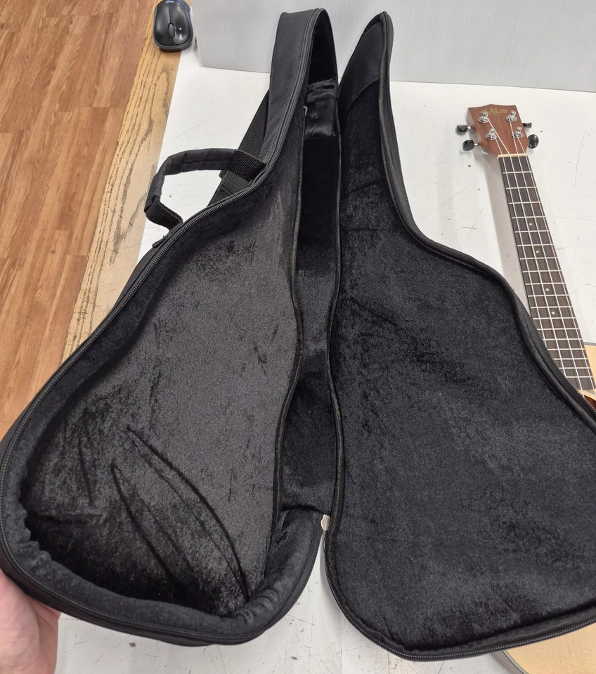 Kala KA-SSTU-T Solid Spruce Top Mahogany Travel Tenor Ukulele with Gig Bag - Image 3 of 4