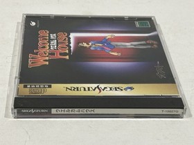 Welcome House Sega Saturn Spine Reg Card Stickers Japan NTSC-J