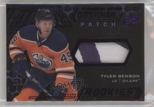 2020 SPx UD Black Obsidian Rookies Purple 16/35 Tyler Benson #ORJ-TB Patch 07oy