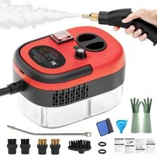 2500W Handheld Steam Cleaner,Portable Car Steamer For Auto Detailing,High-Tem...